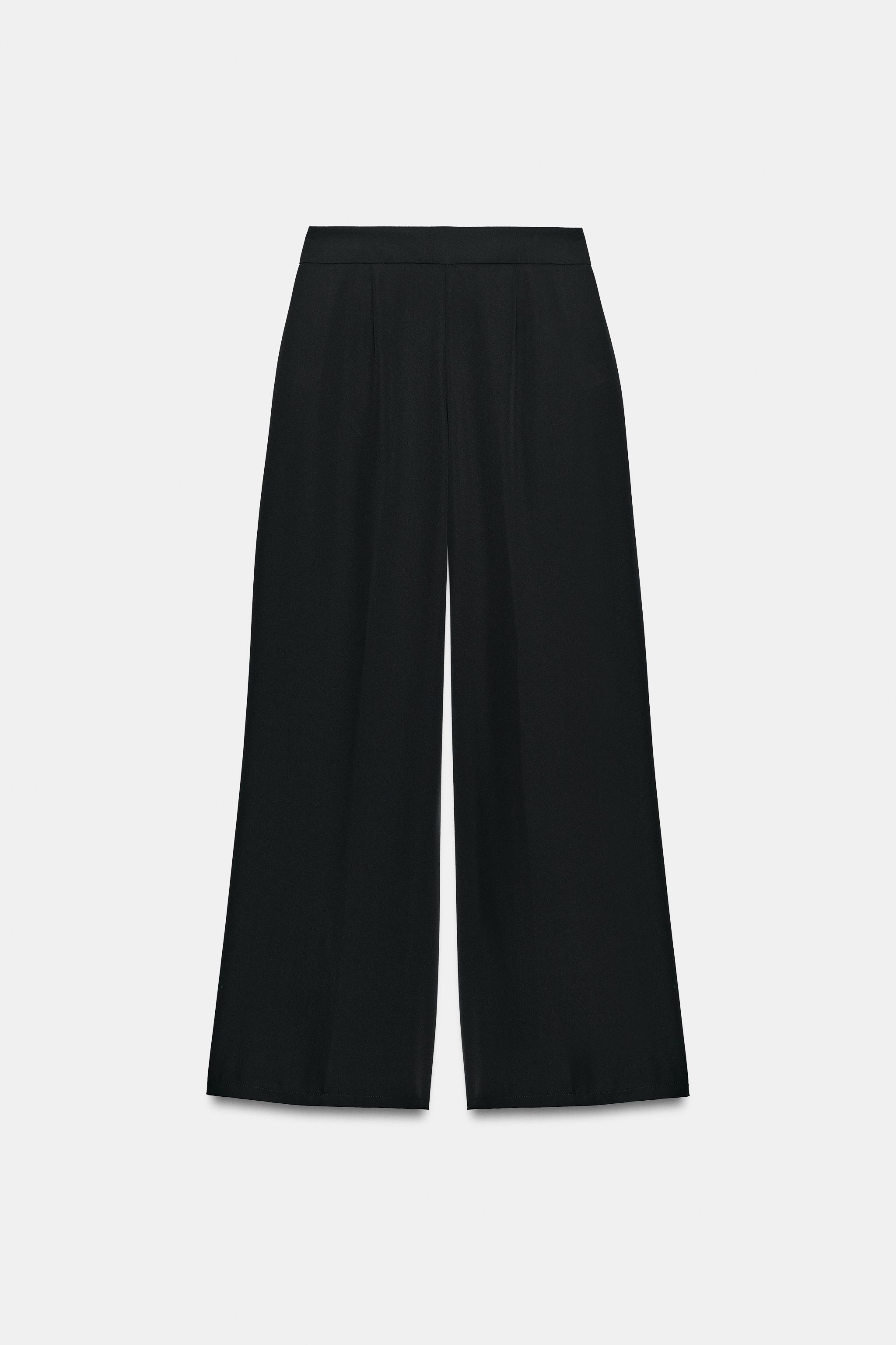 GOLD BUTTON PALAZZO PANTS